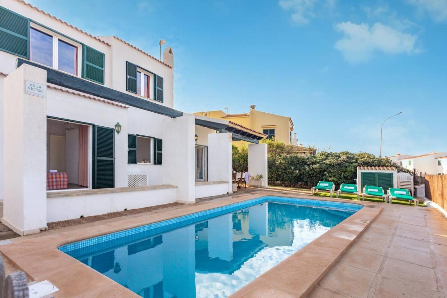 Villa Victor - Primera Linea Mar, Vista A Puesta De Sol Cala'N Blanes  Exterior photo